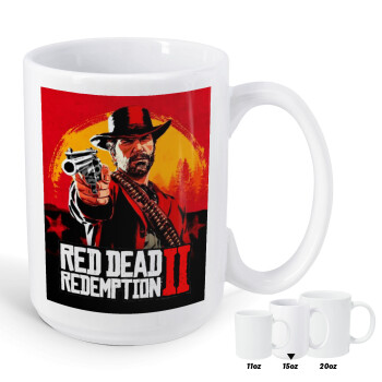 Red Dead Redemption 2, Κούπα Mega, κεραμική, 450ml