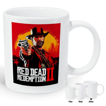 Red Dead Redemption 2, Κούπα Giga, κεραμική, 590ml
