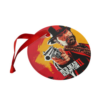 Red Dead Redemption 2, Christmas ornament glass 9cm