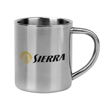 SIERRA, Mug Stainless steel double wall 300ml