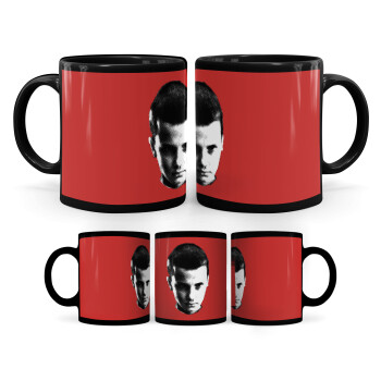 Stranger Things Eleven, Mug black, ceramic, 330ml