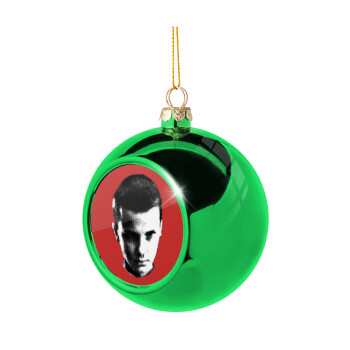 Stranger Things Eleven, Green Christmas tree ornament ball 8cm