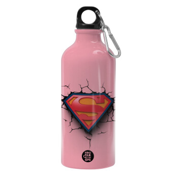 Superman cracked, Water bottle 600ml