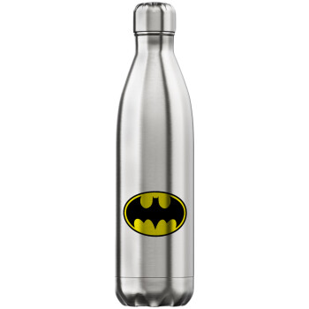 Batman, Μεταλλικό παγούρι θερμός Inox (Stainless steel), διπλού τοιχώματος, 750ml