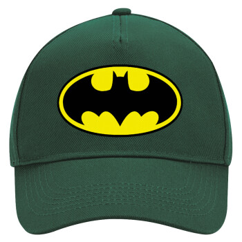 Batman, Adult Ultimate Hat GREEN, (100% COTTON DRILL, ADULT, UNISEX, ONE SIZE)