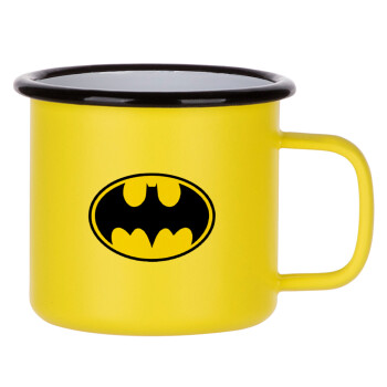 Batman, Metallic enamel MATT Yellow cup 360ml