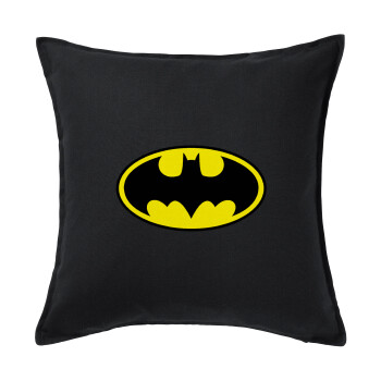 Batman, Sofa cushion black 50x50cm includes filling