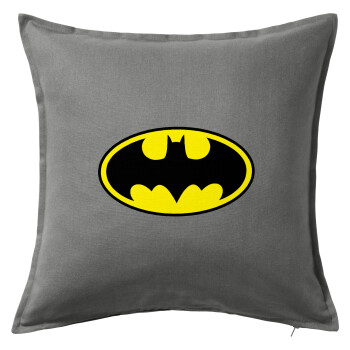 Batman, Sofa cushion Grey 50x50cm includes filling