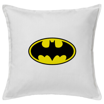 Batman, Sofa cushion White 50x50cm includes filling