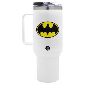 Batman, Mega Tumbler με καπάκι, διπλού τοιχώματος (θερμό) 1,2L