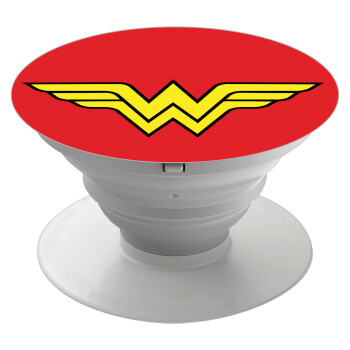 Wonder woman, Phone Holders Stand  White Hand-held Mobile Phone Holder