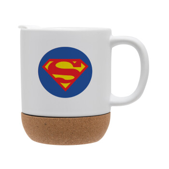 Superman, Ceramic coffee mug Cork (MAT), 330ml (1pcs)