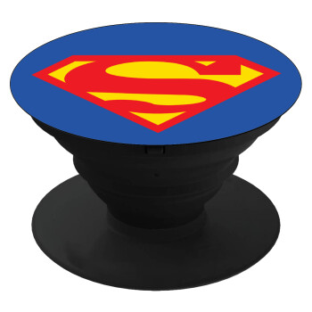Superman, Phone Holders Stand  Μαύρο Βάση Στήριξης Κινητού στο Χέρι