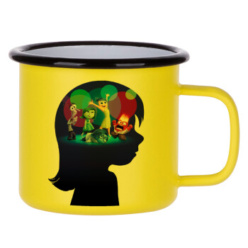 Τα Μυαλά που Κουβαλάς, Metallic enamel MATT Yellow cup 360ml