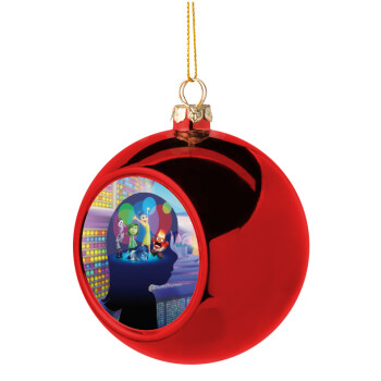 Τα Μυαλά που Κουβαλάς, Christmas tree ball Red 8cm