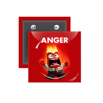 Anger, Κονκάρδα παραμάνα τετράγωνη 5x5cm