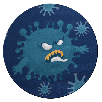 monster virus, Επιφάνεια κοπής γυάλινη στρογγυλή (30cm)