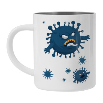 monster virus, Mug Stainless steel double wall 450ml