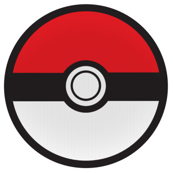 Pokemon ball, Mousepad Round 20cm