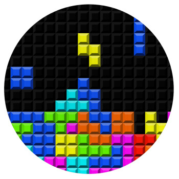 Tetris blocks, Mousepad Round 20cm