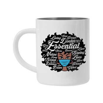 i love melanin, Mug Stainless steel double wall 450ml