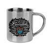 Mug Stainless steel double wall 300ml