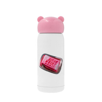 Fight Club, Pink stainless steel thermal flask, 320ml