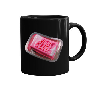 Fight Club, Mug black, ceramic, 330ml