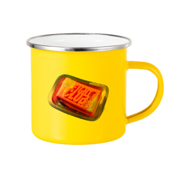 Fight Club, Yellow Enamel Metallic Cup 360ml