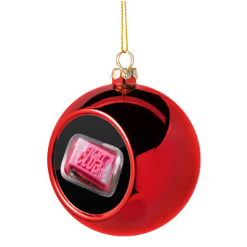 Fight Club, Christmas tree ball Red 8cm