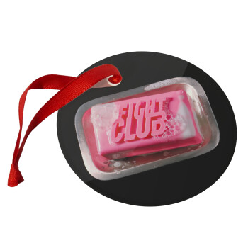 Fight Club, Christmas ornament glass 9cm