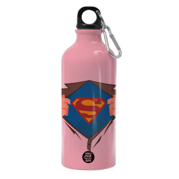 Superman hands, Water bottle 600ml