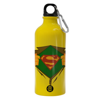 Superman hands, Water bottle 600ml