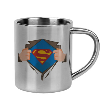 Superman hands, Mug Stainless steel double wall 300ml