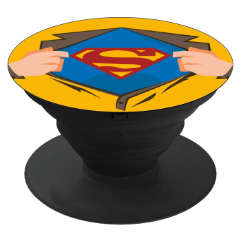 Superman hands, Phone Holders Stand  Μαύρο Βάση Στήριξης Κινητού στο Χέρι