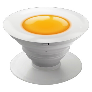 Τηγανητό αυγό, Phone Holders Stand  Λευκό Βάση Στήριξης Κινητού στο Χέρι