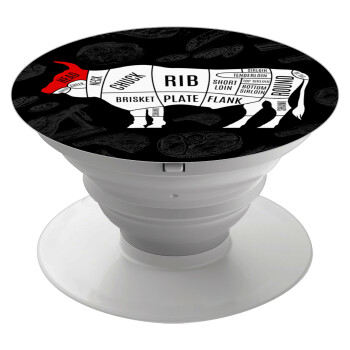 Diagrams for butcher shop, Phone Holders Stand  White Hand-held Mobile Phone Holder