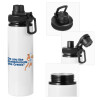 Metallic White, with safety cap (850ml)