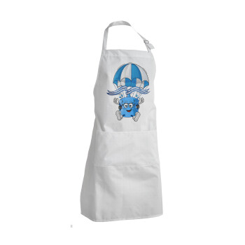 Ζήτω η Ελλάς, ζήτω το Έθνος!, Adult Chef Apron (with sliders and 2 pockets)