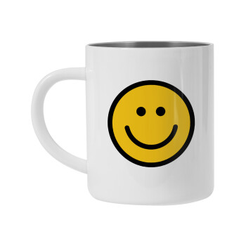 Smile classic, Mug Stainless steel double wall 450ml