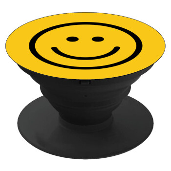 Smile classic, Phone Holders Stand  Black Hand-held Mobile Phone Holder