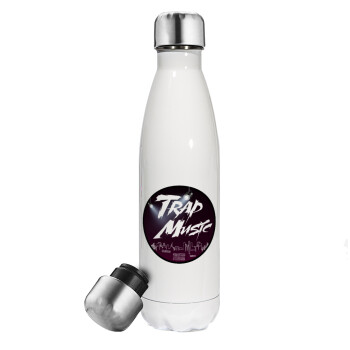 Trap music, Metal mug thermos White (Stainless steel), double wall, 500ml