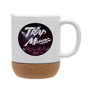 Trap music, Ceramic coffee mug Cork (MAT), 330ml (1pcs)