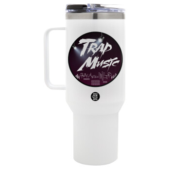 Trap music, Mega Stainless steel Tumbler with lid, double wall 1,2L