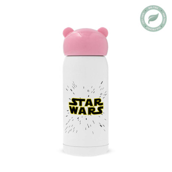 Star Wars, Pink stainless steel thermal flask, 320ml