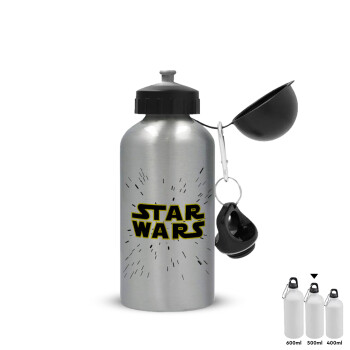 Star Wars, Metallic water jug, Silver, aluminum 500ml