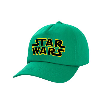 Star Wars, Καπέλο παιδικό Baseball, 100% Βαμβακερό Twill, Πράσινο (ΒΑΜΒΑΚΕΡΟ, ΠΑΙΔΙΚΟ, UNISEX, ONE SIZE)