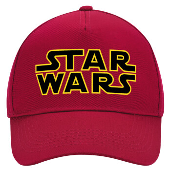 Star Wars, Adult Ultimate Hat RED, (100% COTTON DRILL, ADULT, UNISEX, ONE SIZE)