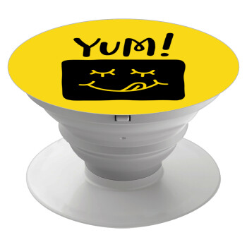 Yum!!!, Phone Holders Stand  White Hand-held Mobile Phone Holder