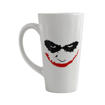 The joker smile, Κούπα κωνική Latte Μεγάλη, κεραμική, 450ml